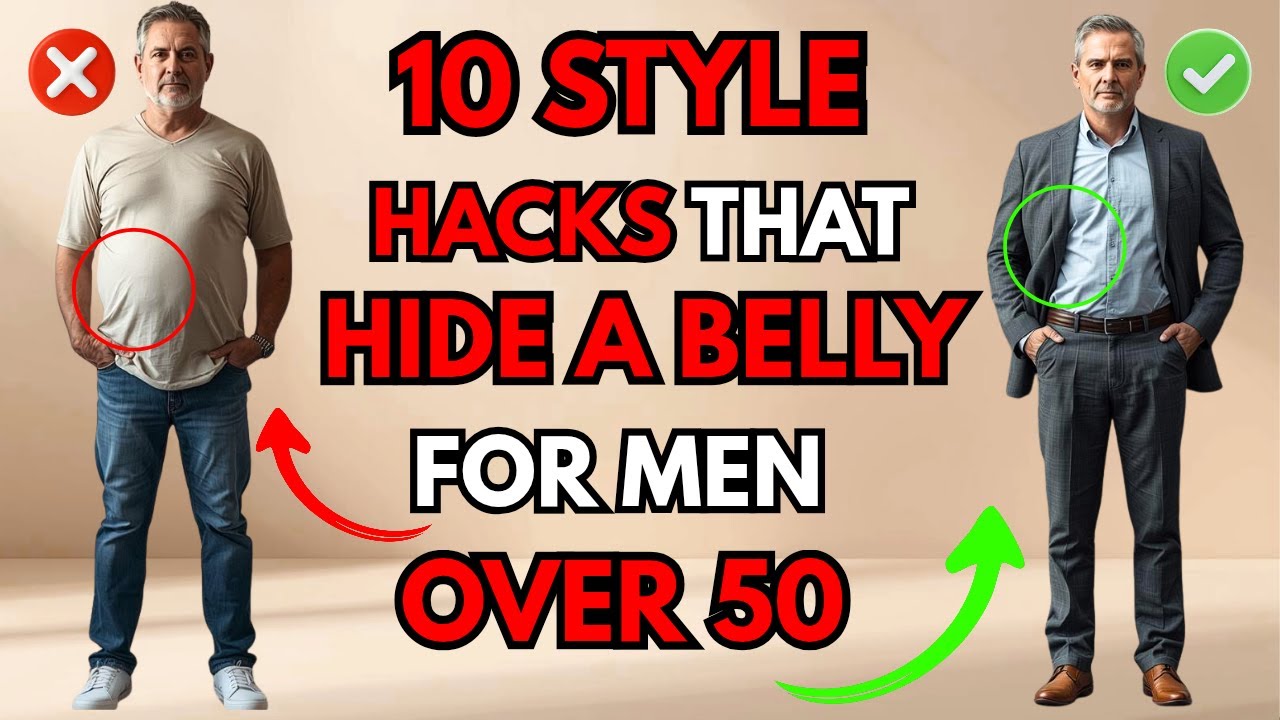 10 Style Hacks That Hide a Belly Instantly (Men Over 50)