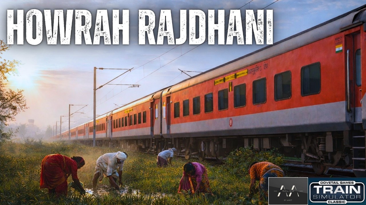 Will we cover up? | 12306 HOWRAH RAJDHANI | (Part 2) Railworks TS #locopilot #indianrailways