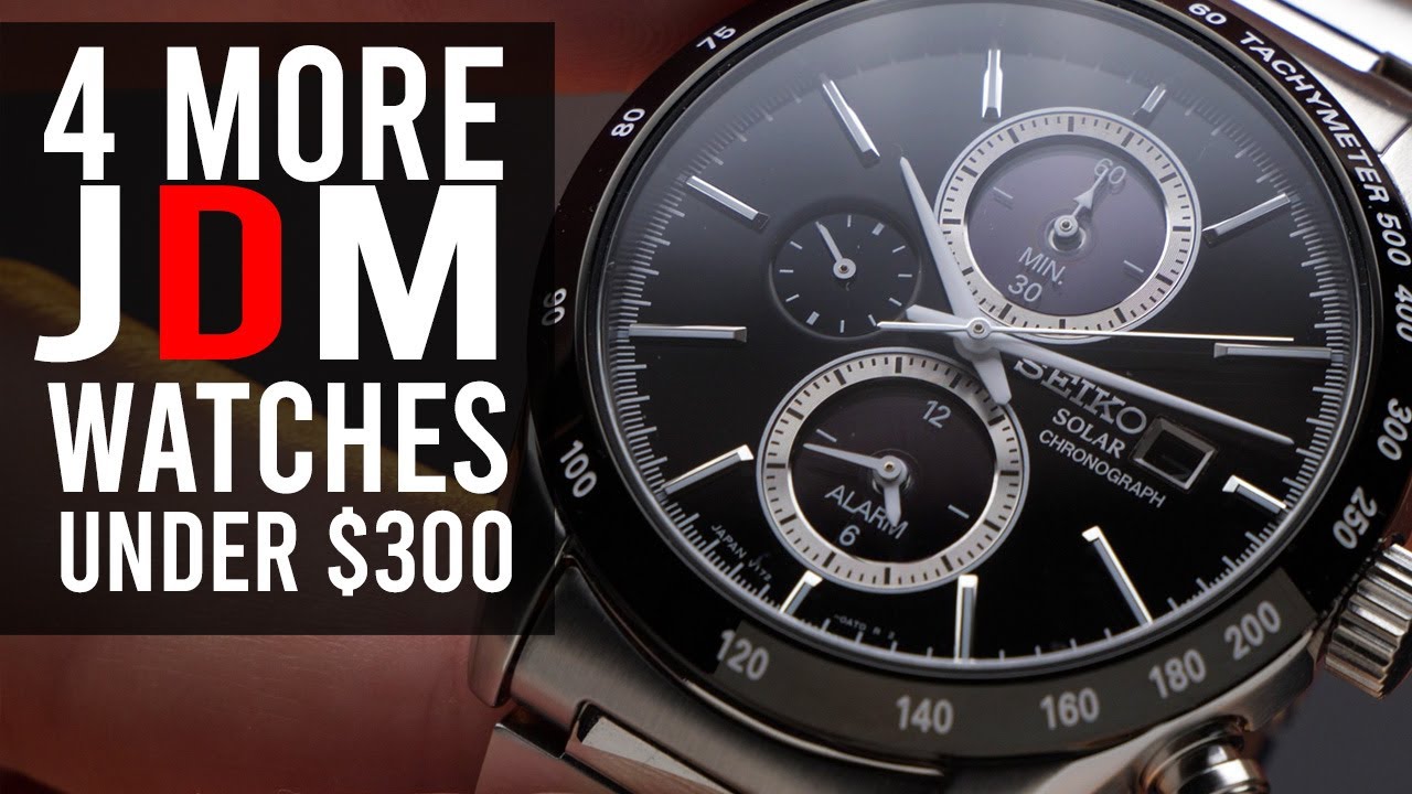 Japanese watch prices are plummeting! NOW is the time to buy JDM.
