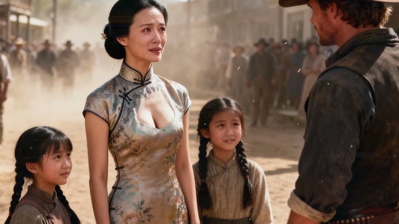Cowboy Saved Two Chinese Girls | What Their Mother Did the Next Day Shocked Everyone