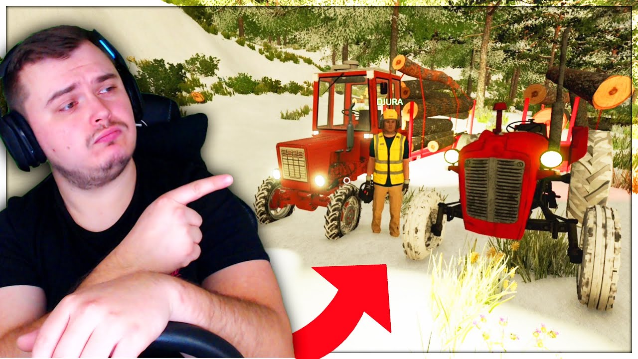 IDEMO U &Scaron;UMU PO SNIJEGU  - EP6 w/Djura (Balkanska Farma FS22)
