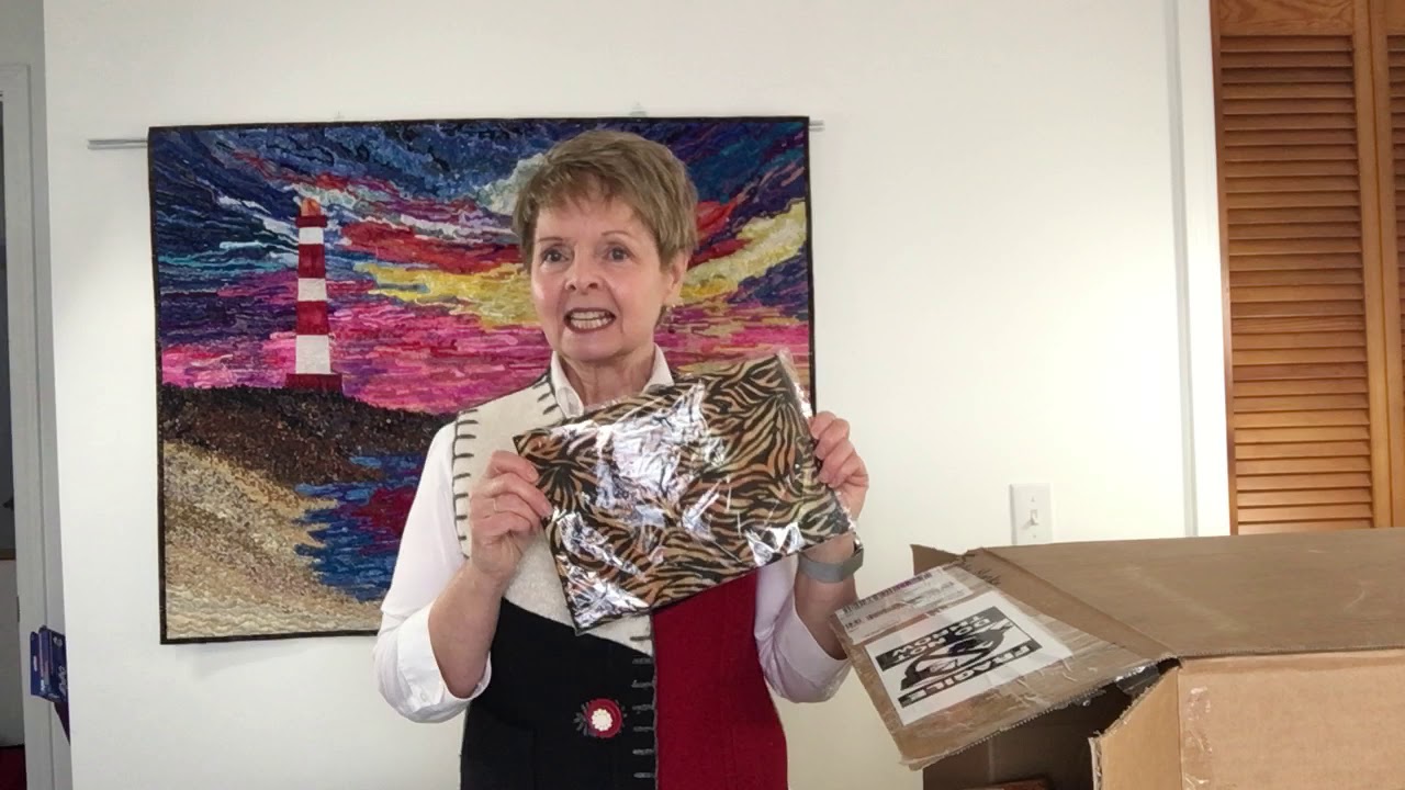 Sally Manke, Fiber Artist with Island Batik