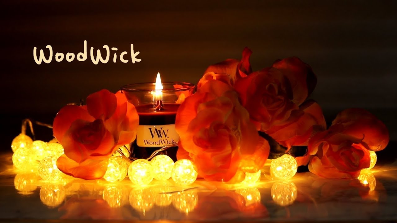 ASMR / Woodwick candles asmr / Cracking Candle / Burning / No Talking