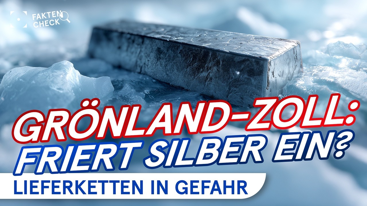 Friert der Gr&ouml;nland-Zoll den Silbermarkt ein? Edelmetalle explodieren #silber #gold #gr&ouml;nland