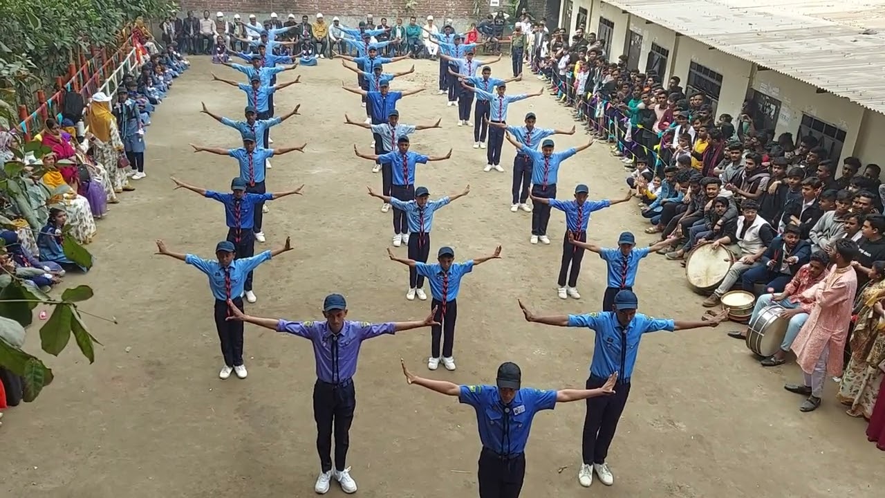 Scouts ডিসপ্লে-৬ শারীরিক কসরত