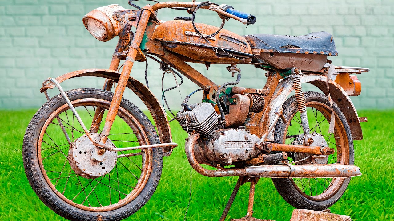 Full Restoration of a 1970 Motorcycle