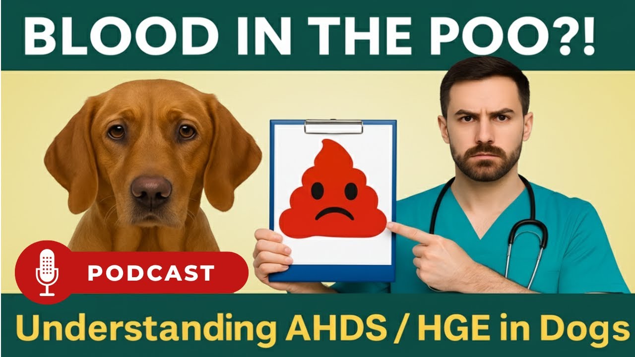 Bloody Diarrhea in Dogs: Is it an Emergency? (AHDS/HGE)🐶💩