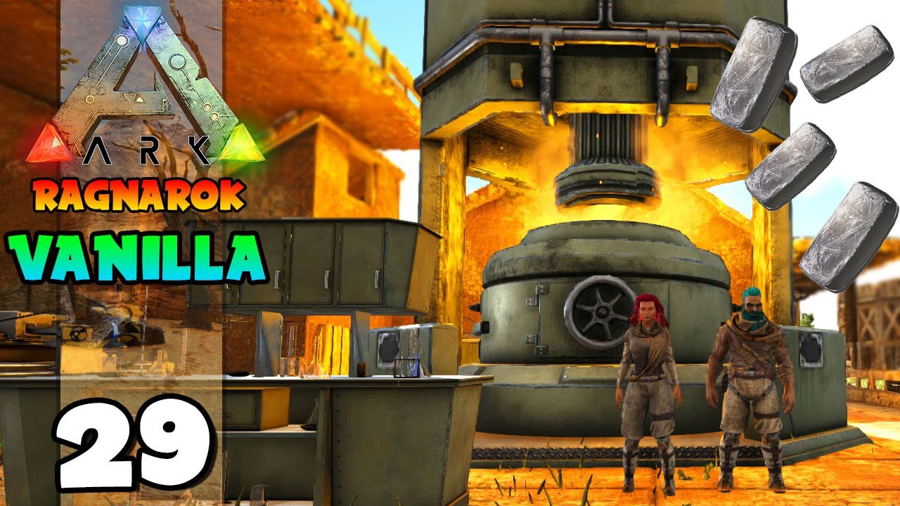 FORJA INDUSTRIAL E BANCADA QUÍMICA - VAMOS EVOLUIR!!! ARK: RAGNAROK (VANILLA) 29