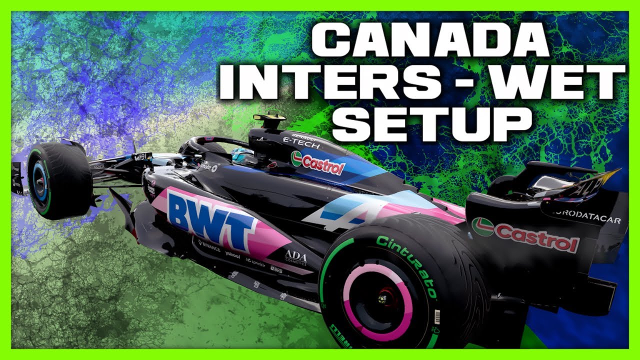 F1 24 Canada WET Setup Guide Optimize Your Car for Victory