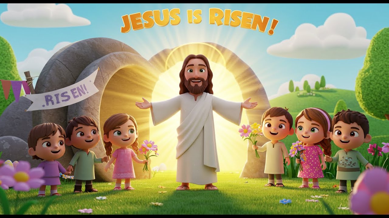 Jesus Is Risen! | Easter Song for Children | Christian Kids Music
