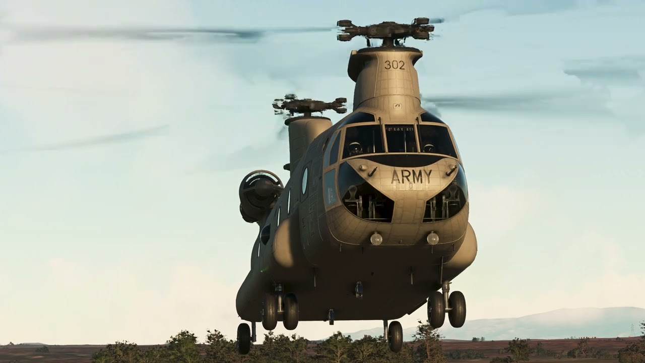 Miltech Simulations - CH47D Trailer