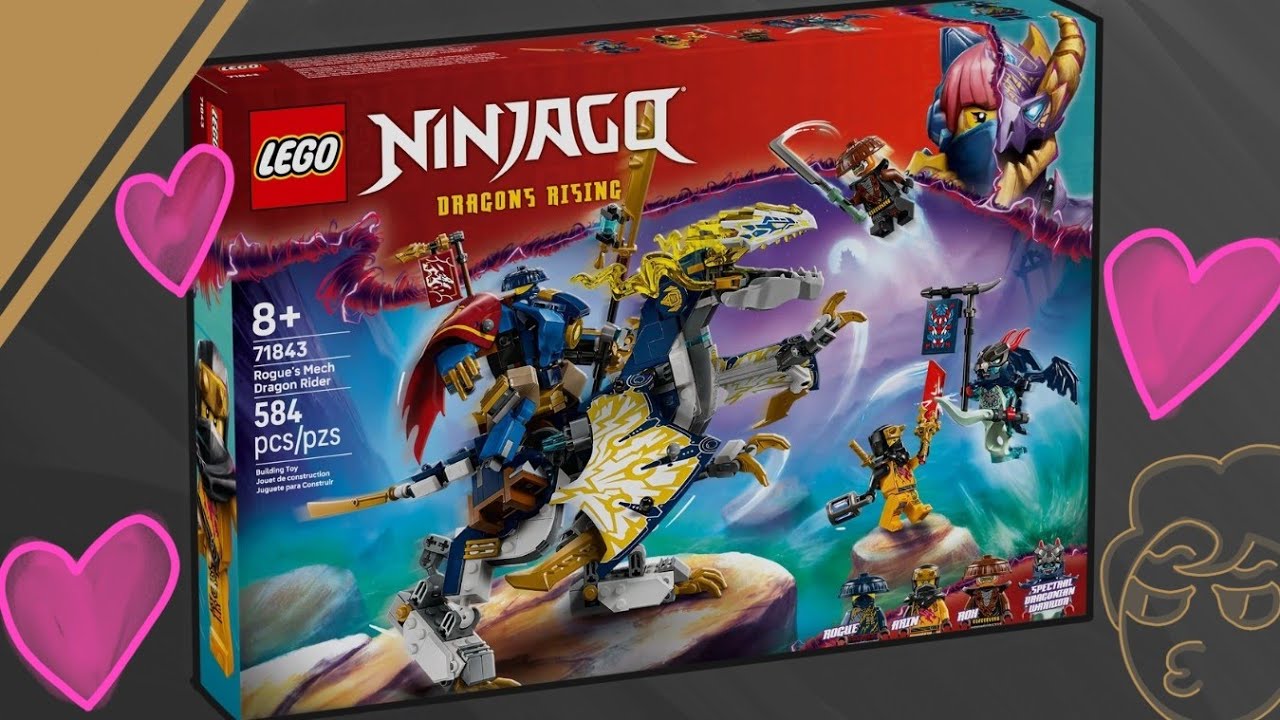 Jinete del Dragón Mech de Rogue(Jay)-Ninjago⚡️🐉