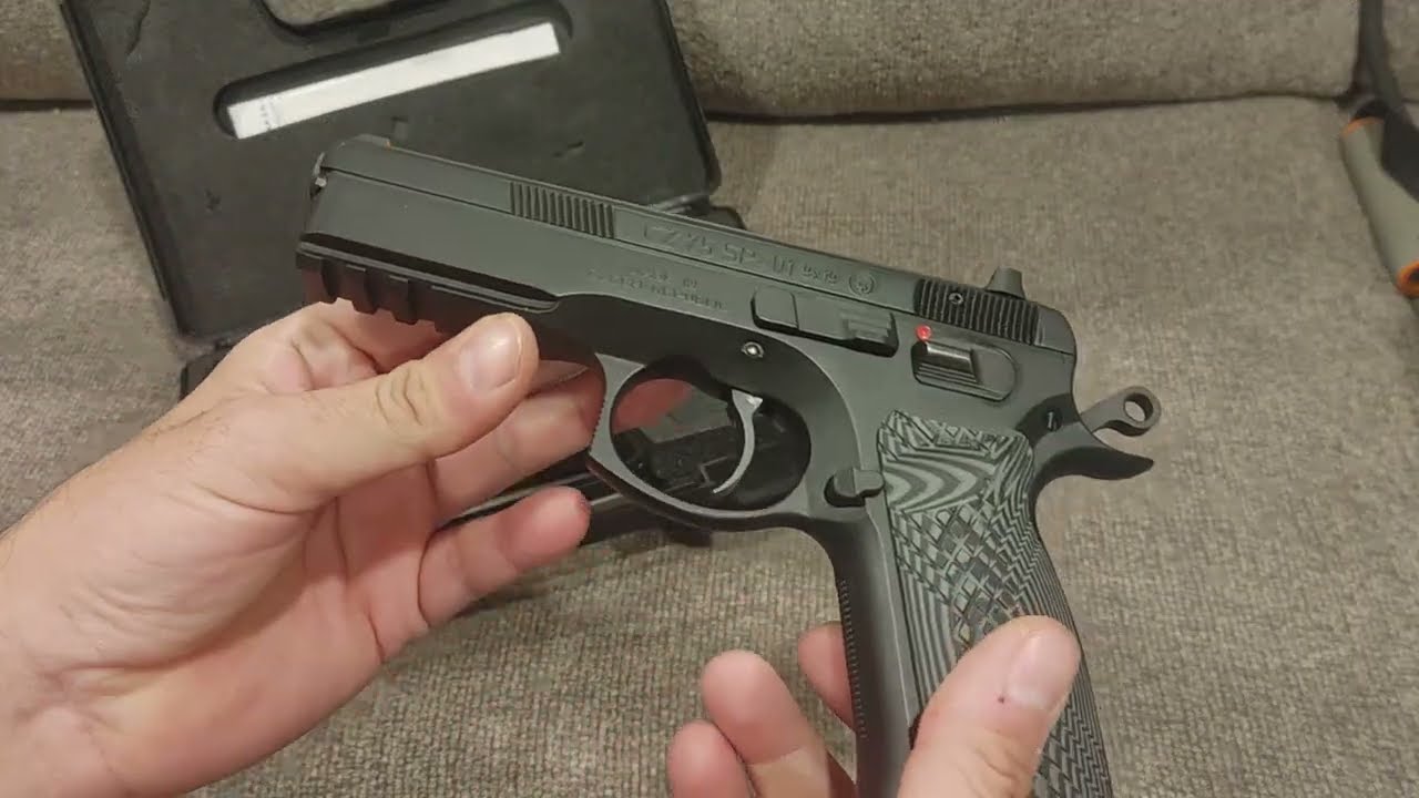 Первый взгляд на CZ75 SP01 Cajun Special