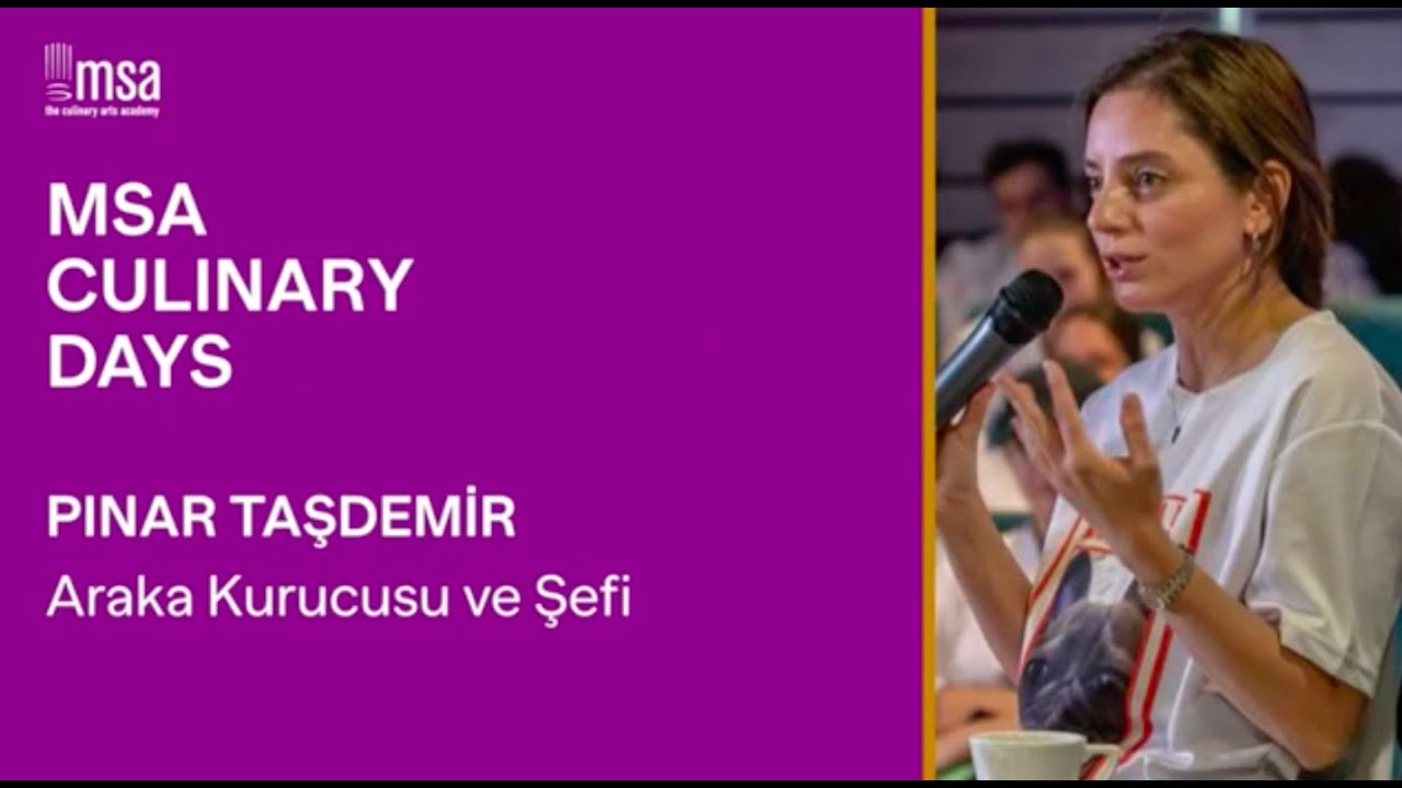 Culinary Days Aralık 2022 - Pınar Taşdemir / Araka Kurucusu ve Şefi