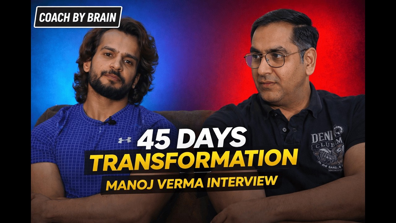 First Podcast - Conversation with my client about his journey | Manoj Verma | Coach by Brain