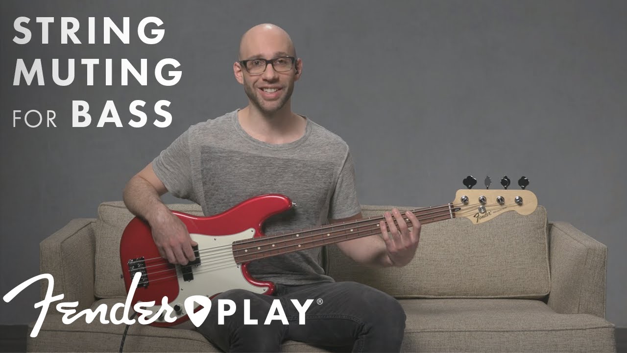 String Muting For Bass | Fender Play | Fender