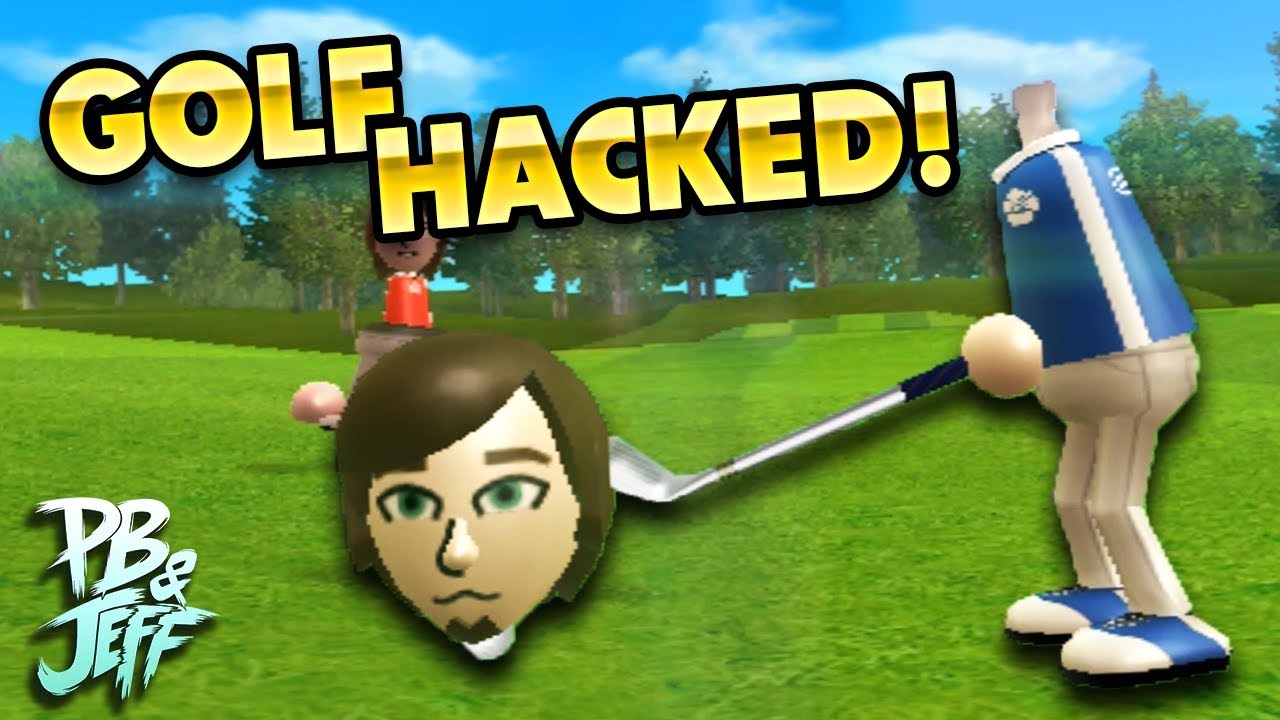 Wii Sports Resort, но он взломан | Гольф
