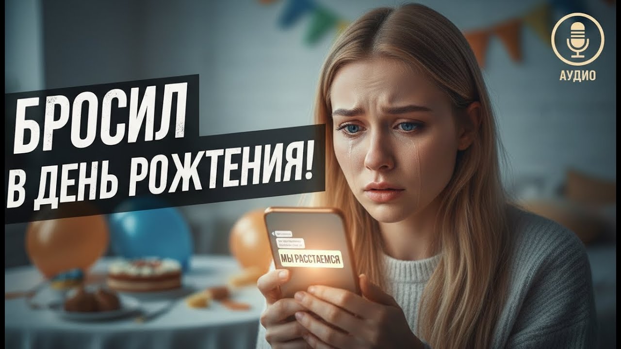 Бросил меня смской в день рождения! На следующий день пришел и признался в предательстве