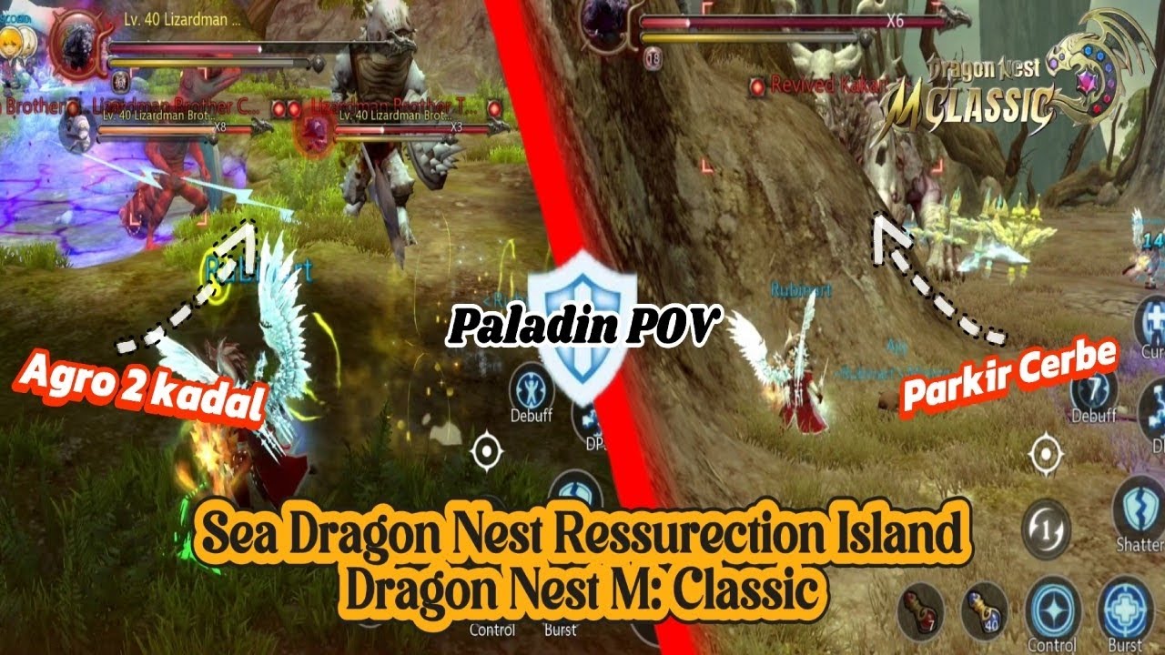 Sea Dragon Nest Ressurection Island Paladin POV - Dragon Nest M: Classic