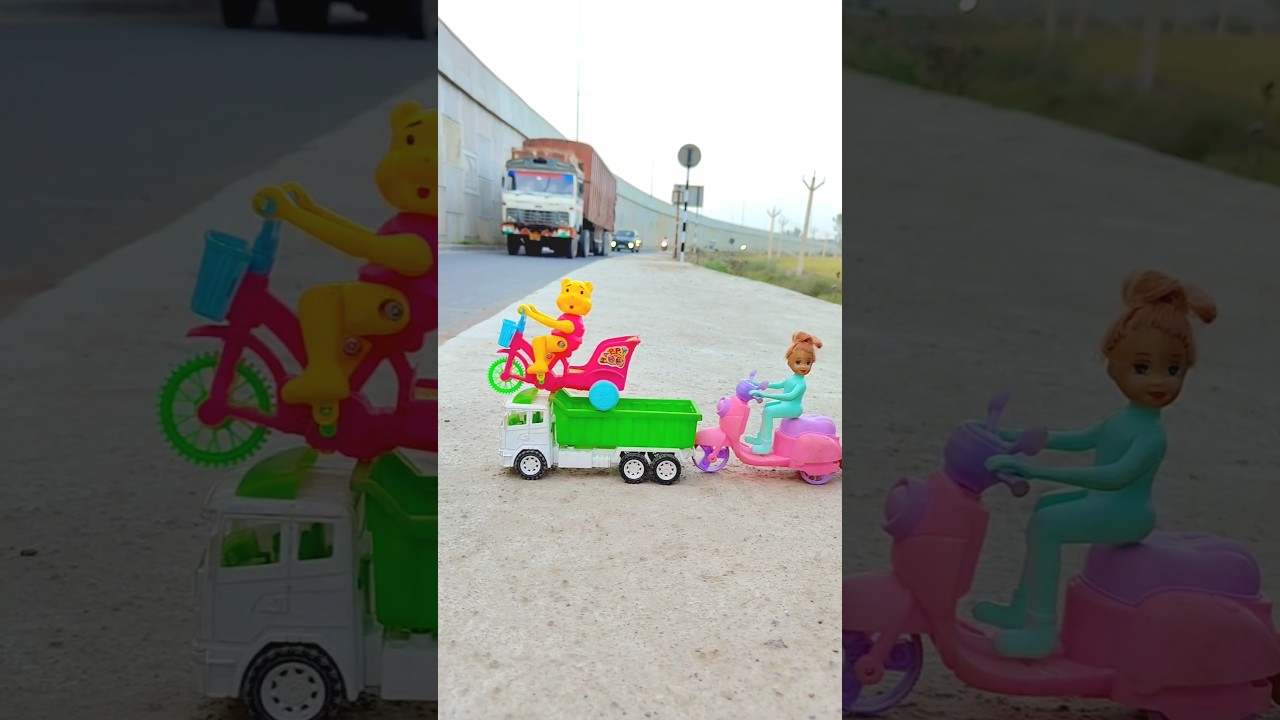 Remote Control Jcb And Dumper Truck Unboxing And Testing Short Video || toy 🚜