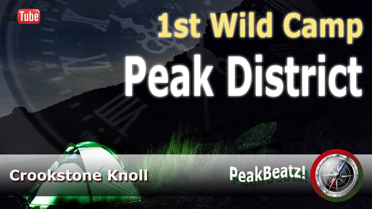 1st Wild Camp Crookstone Knoll - Kinder Scout - Peak District