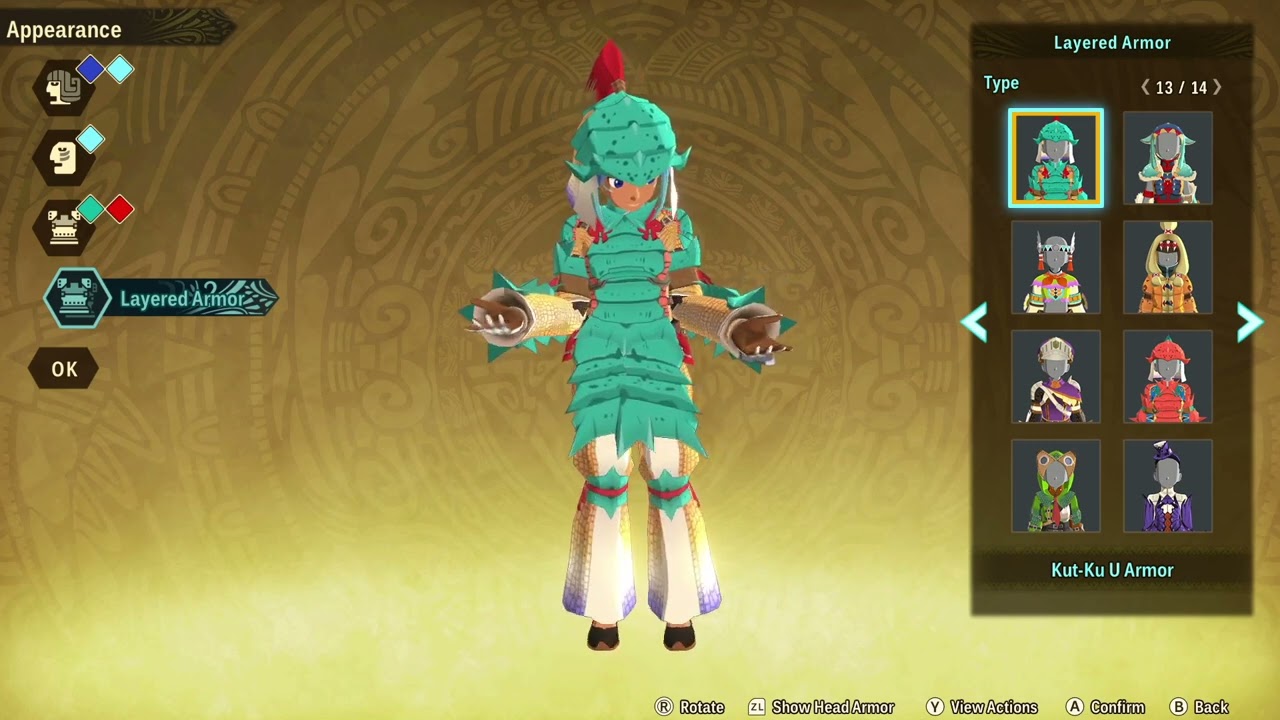 Monster Hunter Stories 2: Female Armor Showcase 2 [COMPLETE]