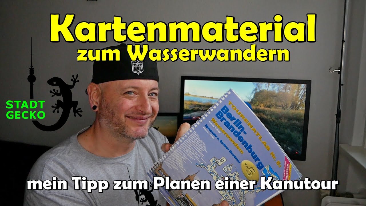 Karten zum Wasserwandern | Kanutour planen mit dem Kartenmaterial vom Jübermann Verlag | STADTGECKO