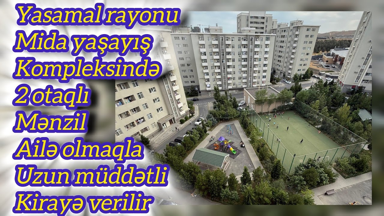 Yasamal Mida yaşayış kompleksində 2 otaq studio tipli mənzil kirayə verilir 8 iyul 2025 @Əmlak&ccedil;i_N1