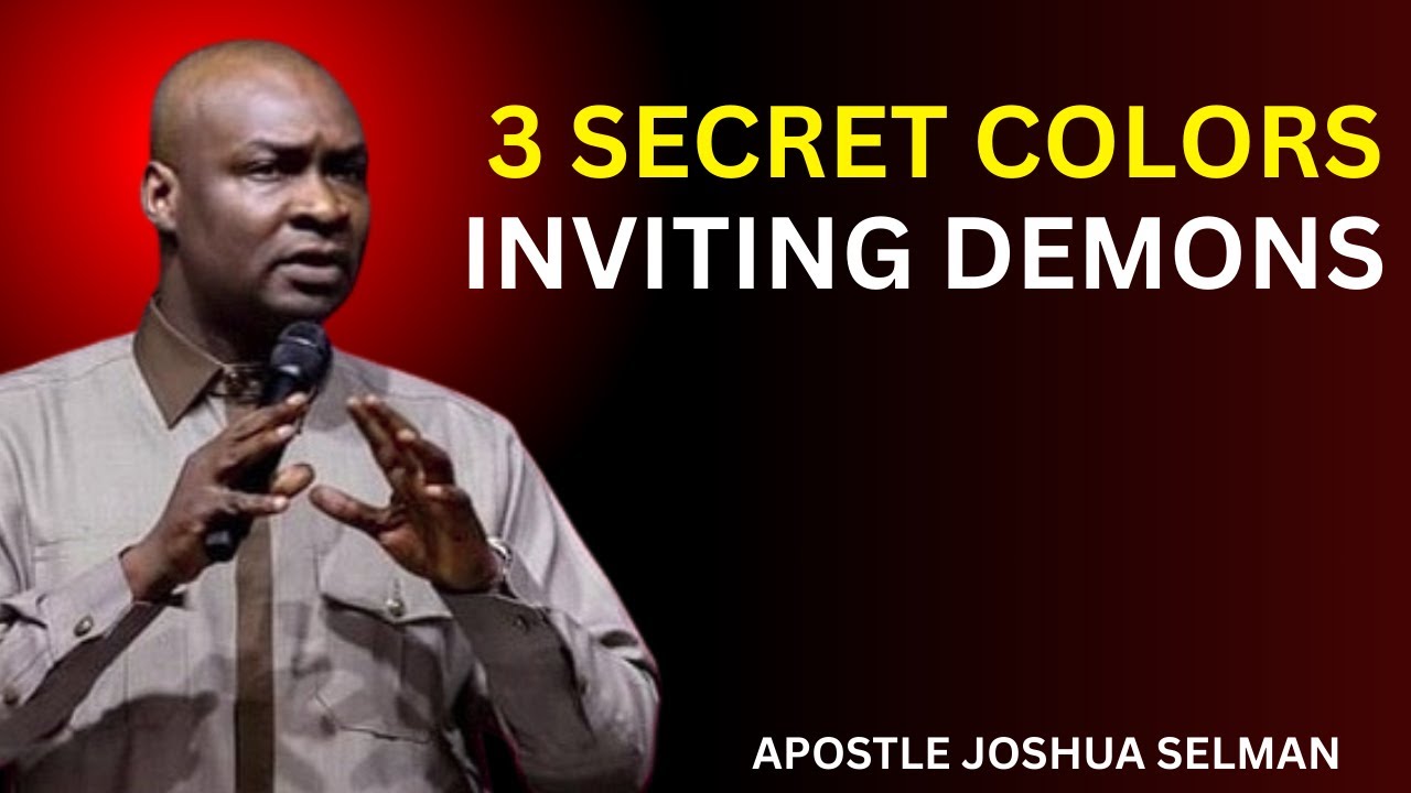 3 SECRET COLORS INVITING DEMONS INTO YOUR LIFE | SELMAN MOTIVATION HUB