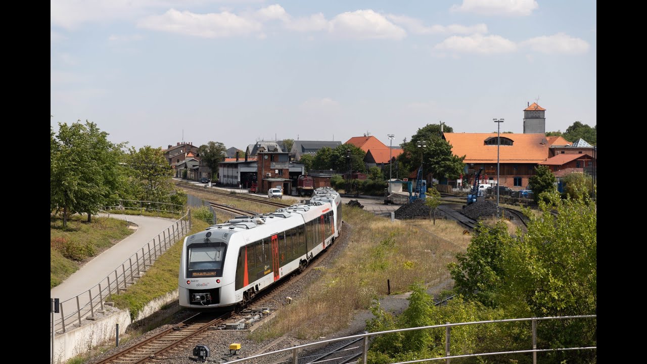 Führerstandsmitfahrt Halle - Könnern - Bernburg - Calbe - Schönebeck - Magdeburg