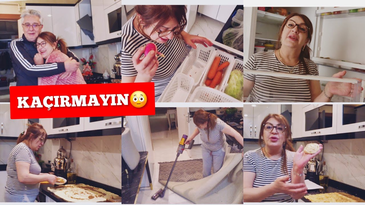 MUTFAKTA IŞ BİTMİYOR 🤷‍♀️HAŞ HAŞLI ÇÖREK BÖYLEMİ YAPILIR❓️EŞİM BİYÜK KONUŞTU💯