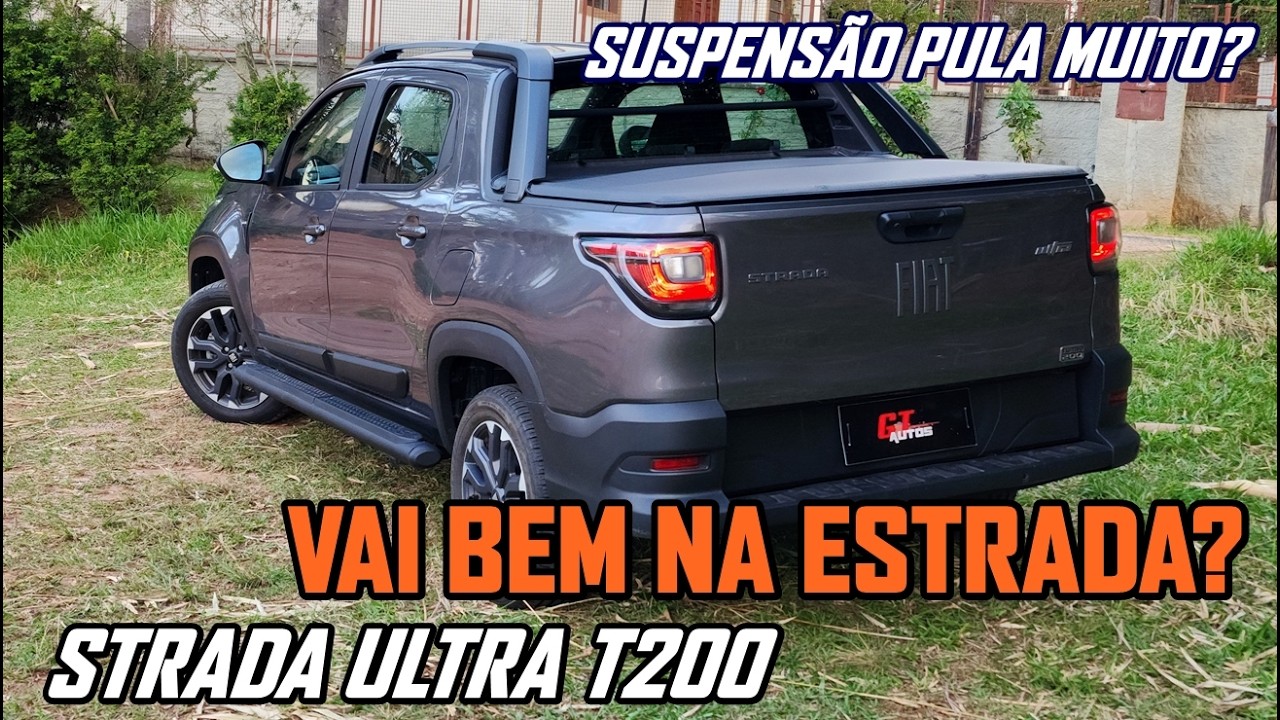 Viajando com a Fiat Strada Ultra 1.0 Turbo: suspens&atilde;o pula demais na estrada? E o consumo?