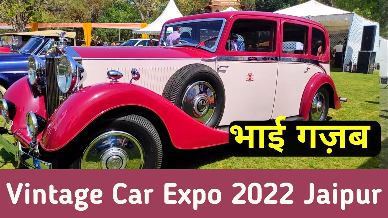 Autoshow 2022 Vintage Sports Car Club | Car in Jaipur | Country classic cars |Autoshow