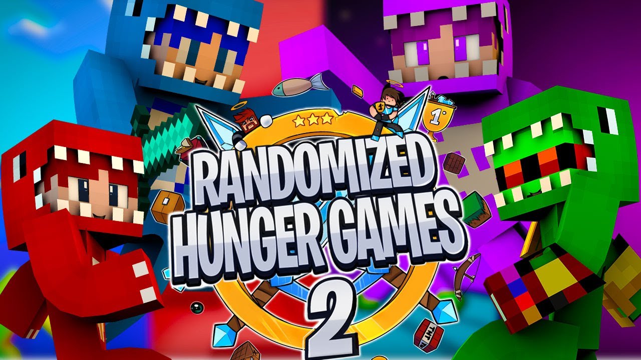 MINECRAFT HUNGER GAMES BUT EVERYTHING IS RANDOM!
