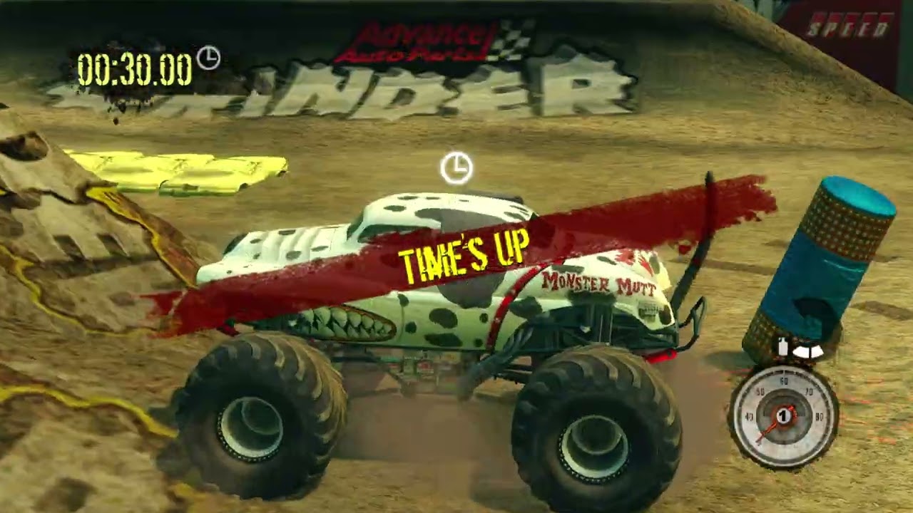 MONSTER JAM ПУТЬ РАЗРУШЕНИЯ: ЧАСТЬ 1. ТРЮКИ И КОЛЬЦЕВЫЕ ГОНКИ