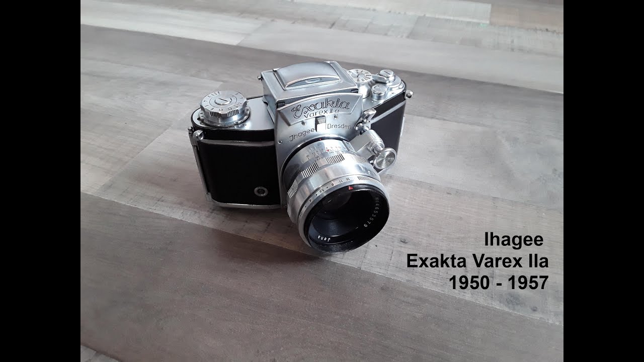 Ihagee Exakta Varex IIa - Jena B Biotar 58mm f.2 German SLR Made in DDR 50's