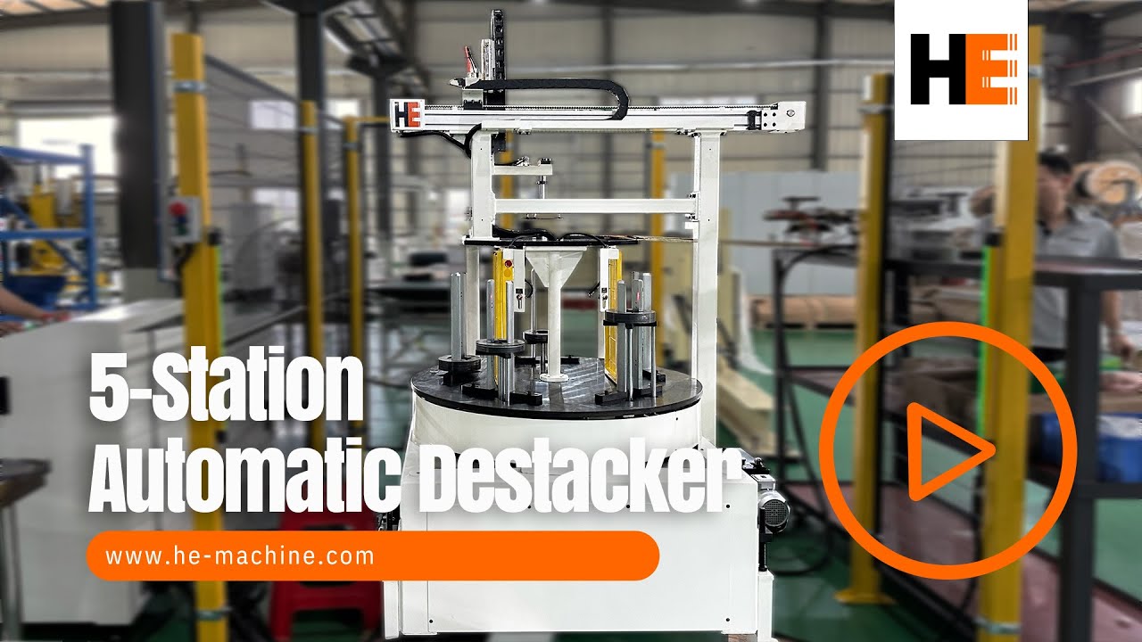 5-Station Flat Sheet Automatic Destacker for  Efficient Production and Stable Handling