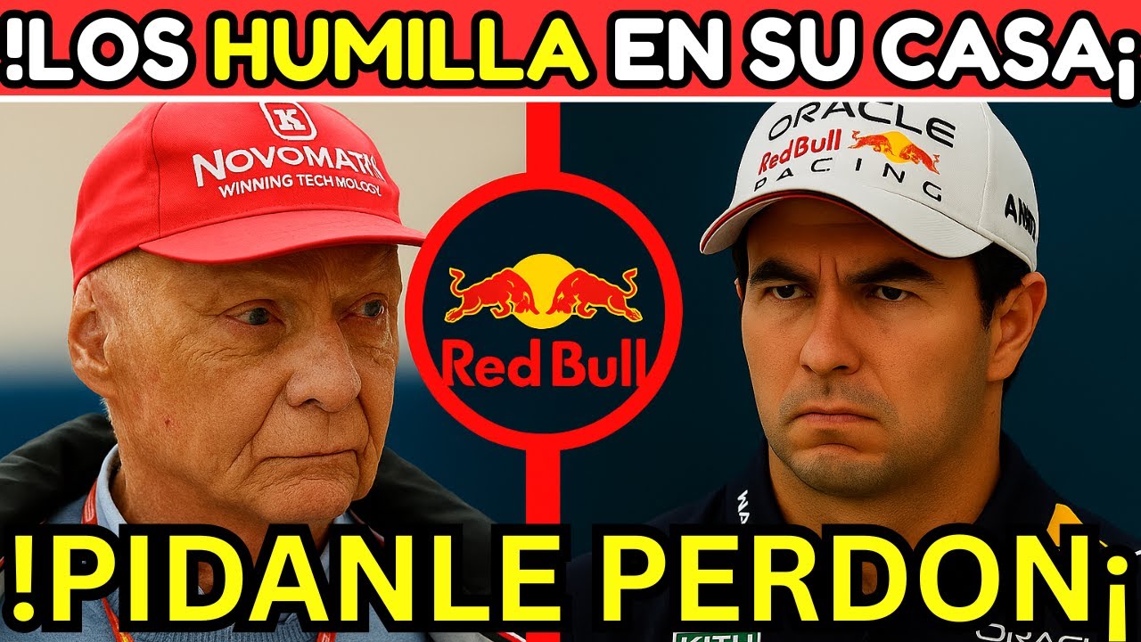 🔴 ¡DEBEN PEDIR PERDÓN! LAUDA HUMILLA A RED BULL EN SU CARA | F1 2025