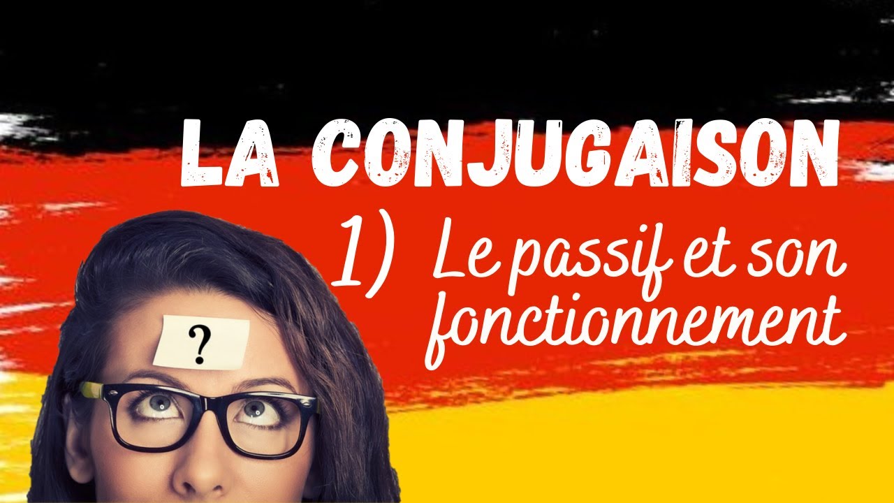 Former le passif en allemand 1