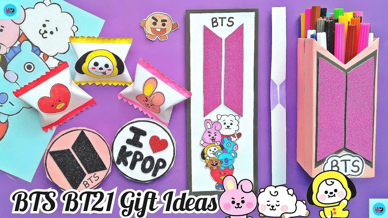 5 Easy BTS Gift Ideas / DIY BTS Gift Ideas for Army Friends
