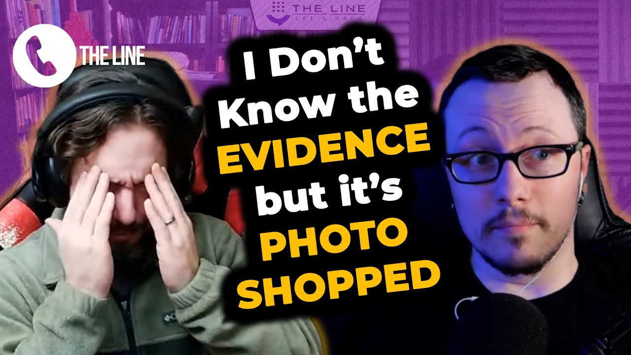 Ridiculous Intelligent Design Caller Accuses Scientists of PHOTOSHOP | Aaron Adair & Owen Morgan