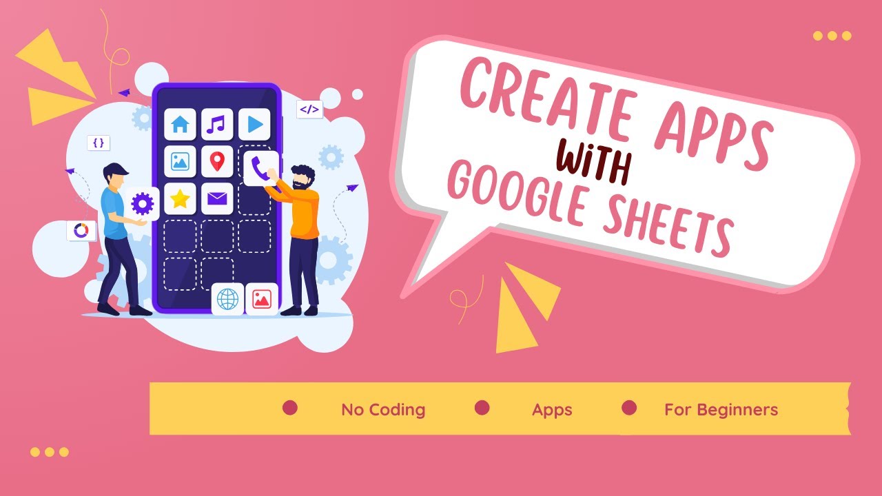 Create Apps with Google Sheets &ndash; No Coding! | Google AppSheet Tutorial for Beginners