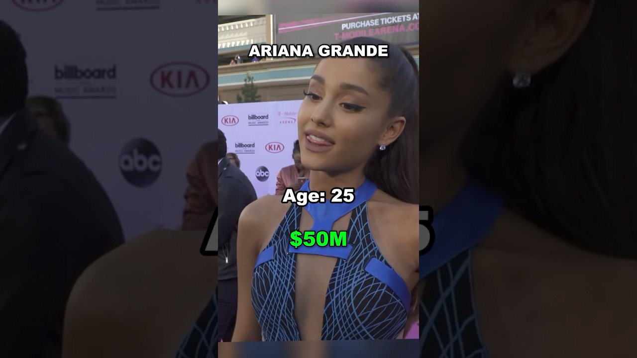 The EVOLUTION of Ariana Grande ❤️💸 #arianagrande #networth