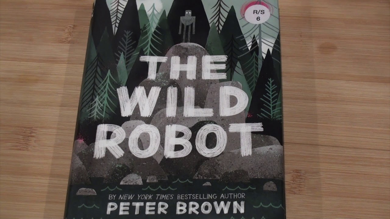 Book review! The Wild Robot by Peter Brown | book reviews | book reviews for kids