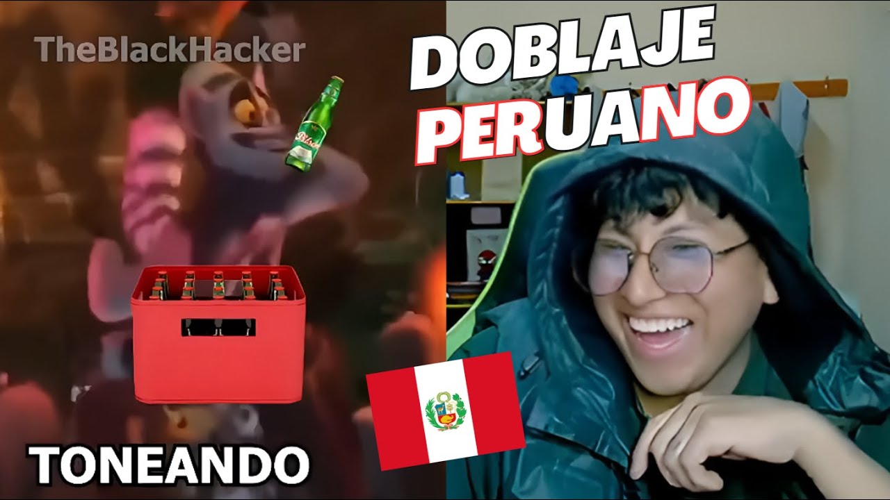 ¡ESTO ES UNA JOYA! Reaccionando a MADAGASCAR con doblaje peruano 🤣🇵🇪