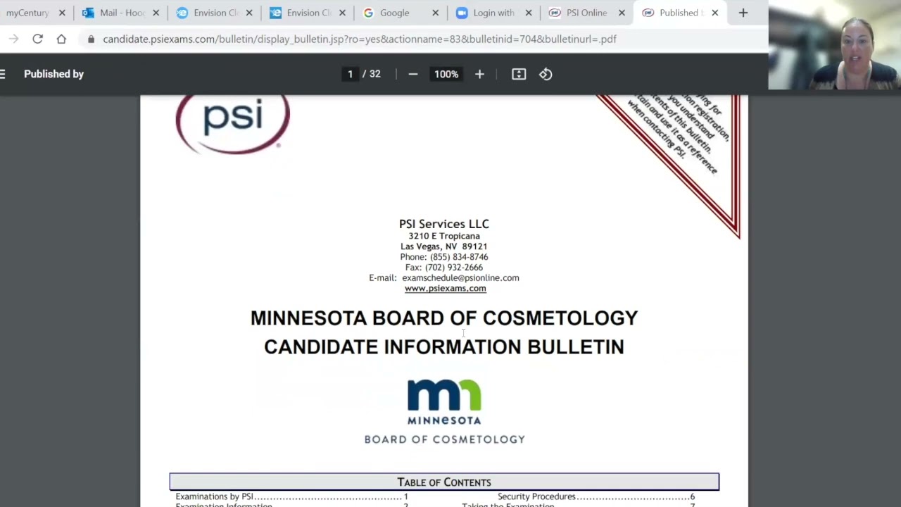 Minnesota Cosmetology Exam Prep
