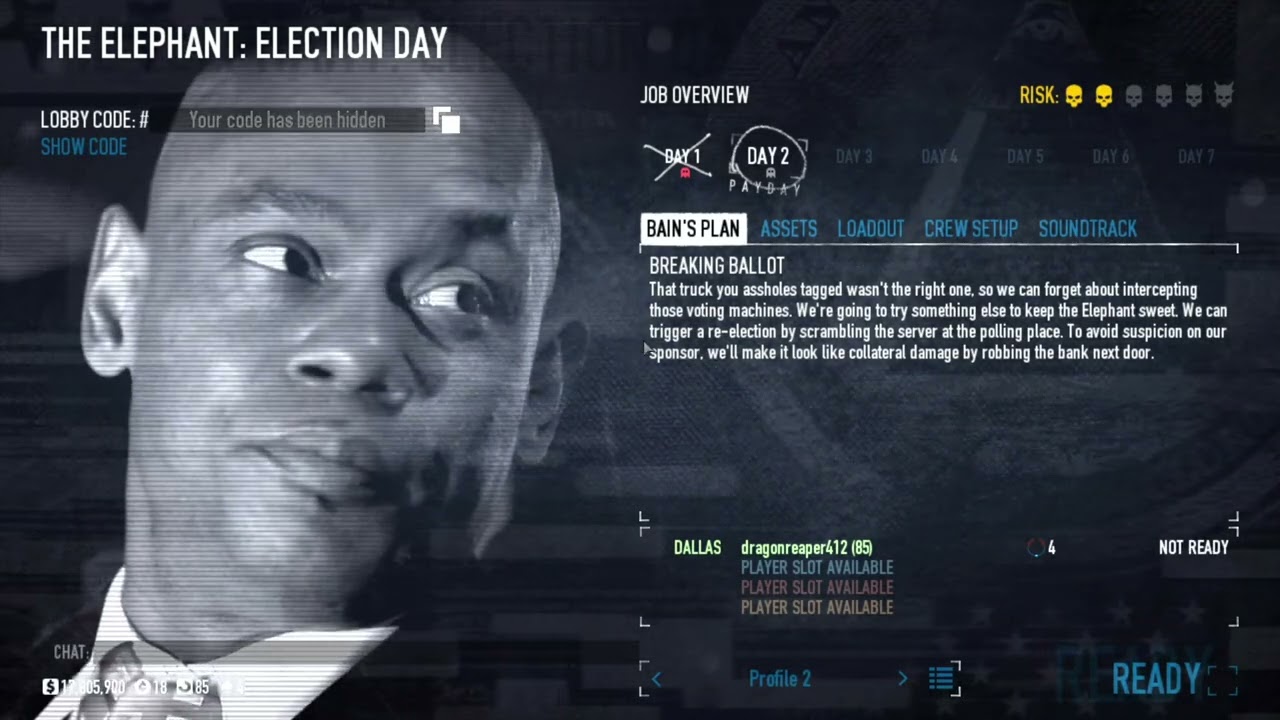 PayDay 2 ep 25 election day