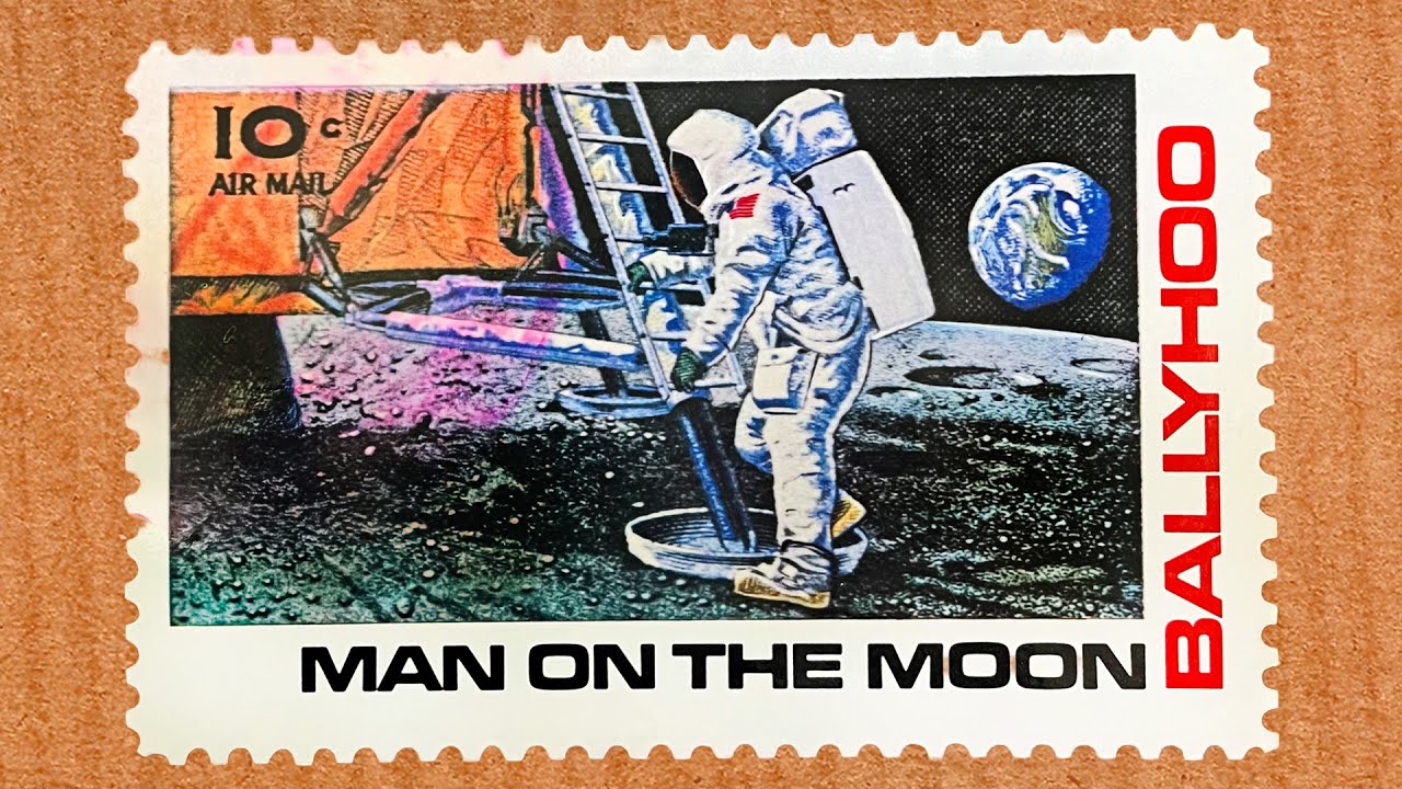 Ballyhoo - Man On The Moon (4K Visualizer)
