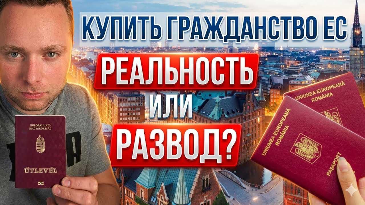 ГРАЖДАНСТВО ЕВРОСОЮЗА! ЧТО ПРЕДЛАГАЮТ ФИРМЫ?