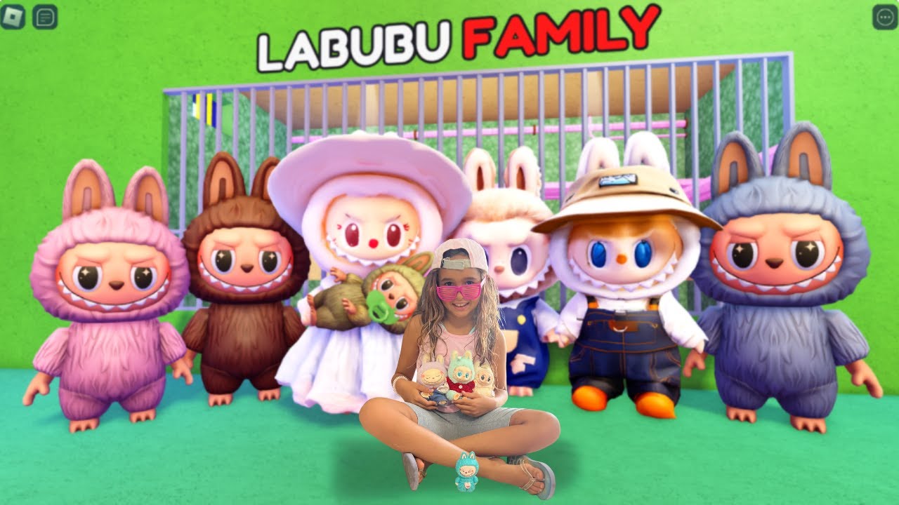 Me PERSIGUE la Familia LABUBU!! 🫣
